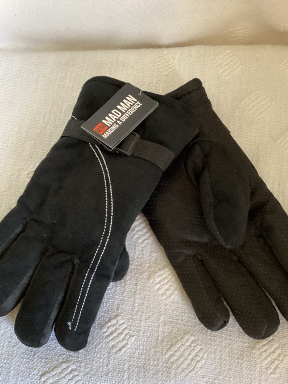 NWT-MAD MAN KENSINGTON GLOVES SZ M